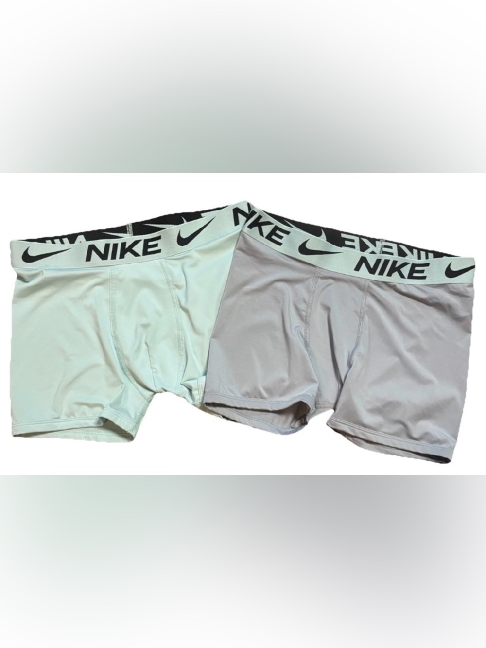 New Nike Dri-Fit Boys Size L Boxer Brief Elastic Waisted Lot Of 2 NWOT